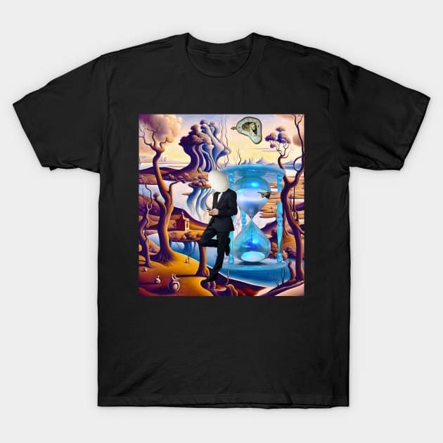 Surreal Time T-Shirt by icarusismartdesigns